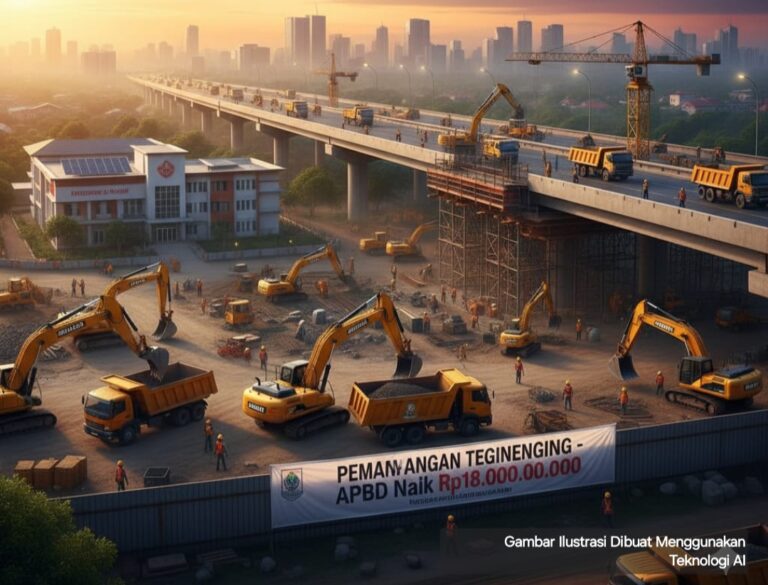 APBD-P Pesawaran Naik Rp18 M, Difokuskan Bangun Jalan Tegineneng